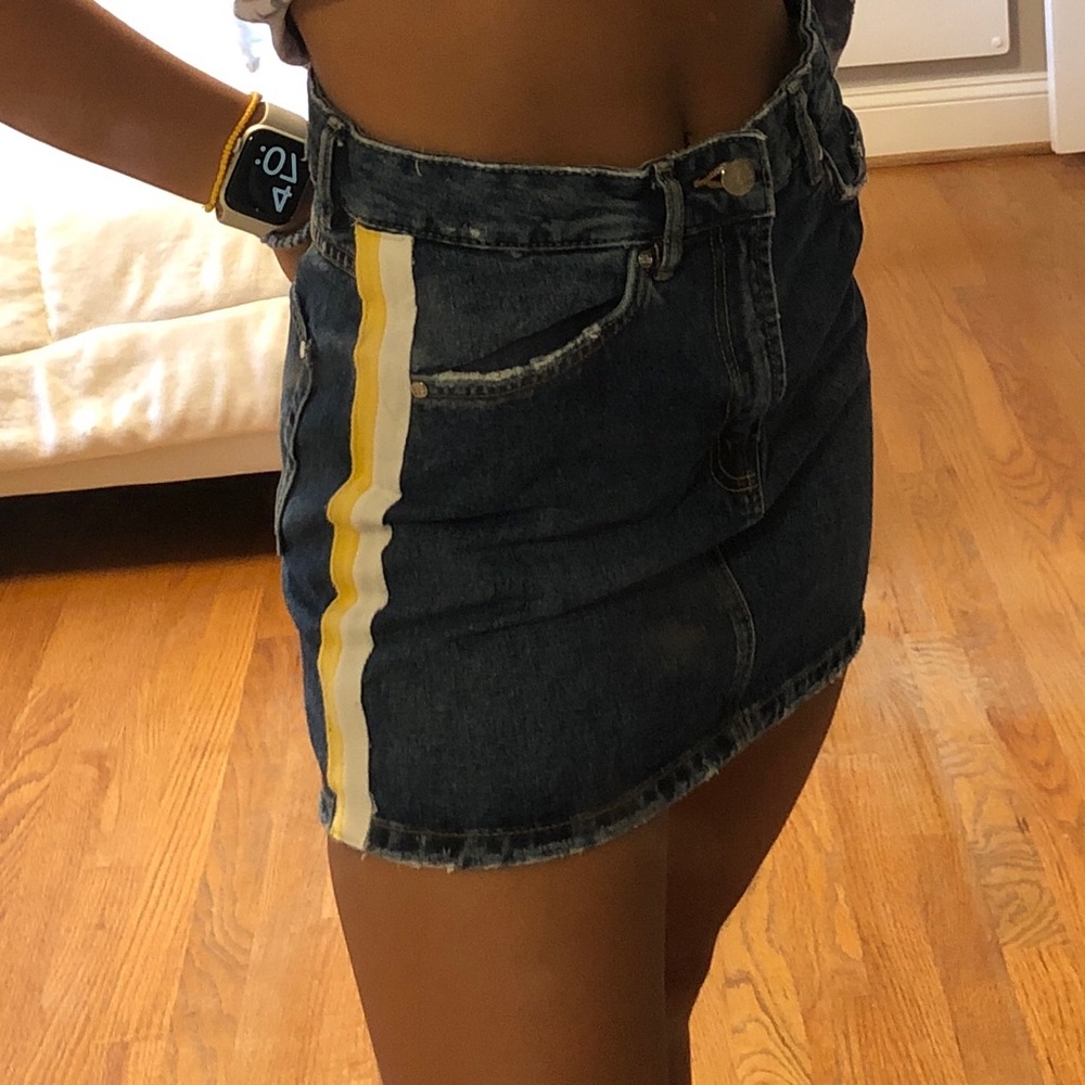 NWOT ZARA Jean skirt